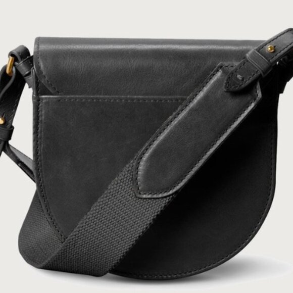 Shinola Black Sibley Saddle Bag - Picture 4 of 6